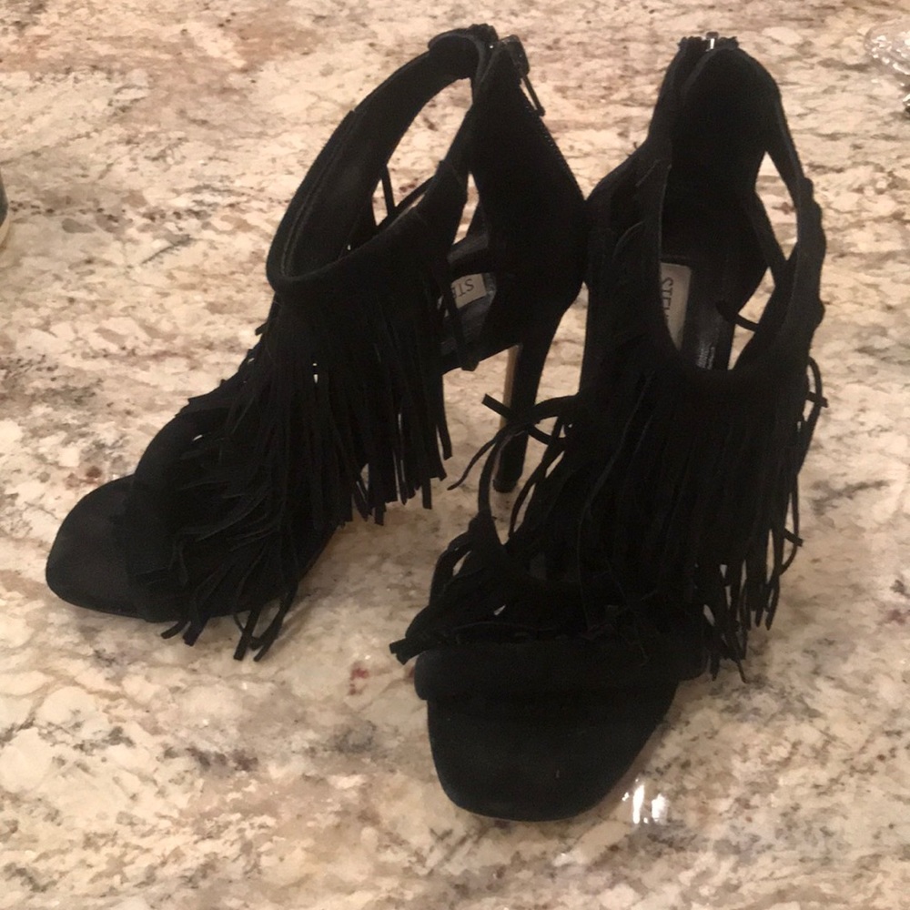 Steve Madden fringe heels